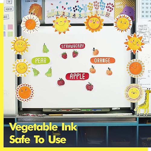 Miniatura 6 de 60 piezas de recortes de sol, 10 diseños de decoración de tablón de anuncios, recortes de sol, manualidades, proyectos de primavera, verano,