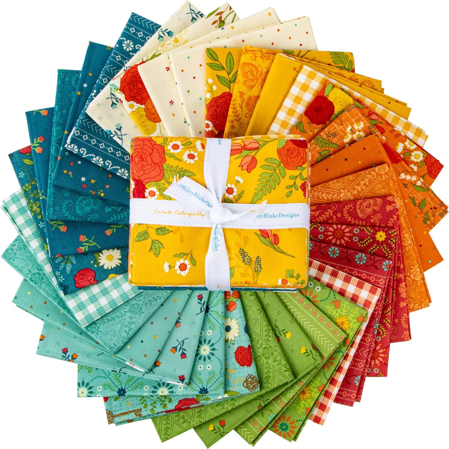 Heather Peterson First Blooms 31 Fat Quarters Riley Blake Designs FQ-16320-31