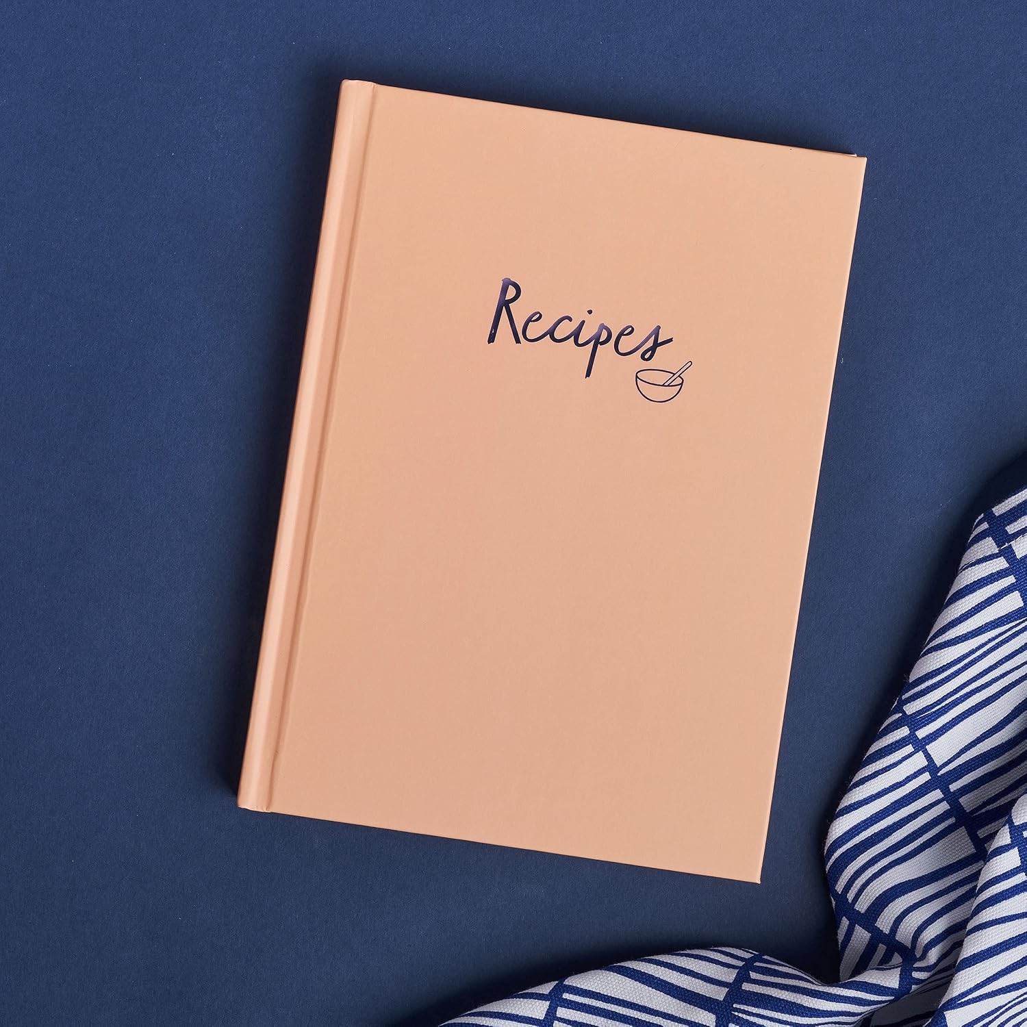 BYANIKA Recipe Book For Own Recipes, Pastel Hardback With Recipe Template, Cookbook Journal Diary and Blank Recipe Book (Pastel Peach) - Image 3