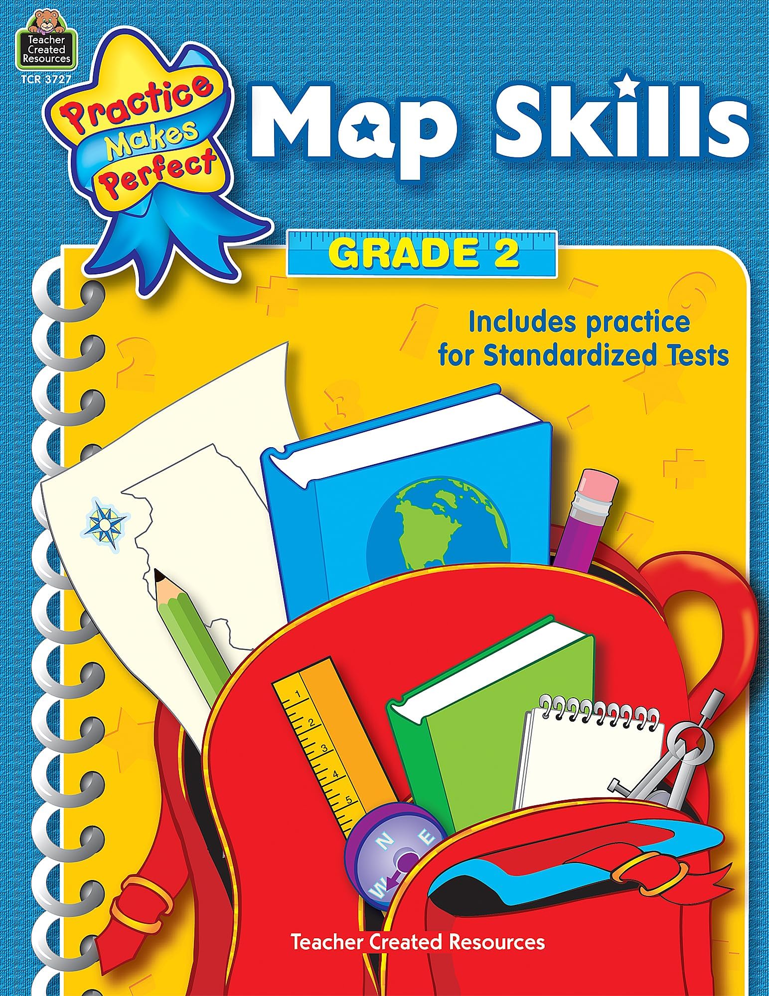 Map Skills Grade 2: Grade 2 (Practice Makes Perfect (Teacher Created Materials))