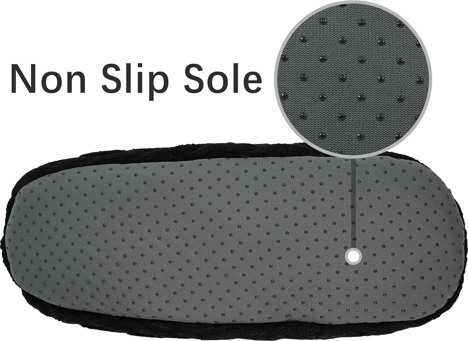 BenSorts Men Fuzzy Slipper Socks with Grippers Non Slip Indoor House Socks Christmas Gifts - Image 5