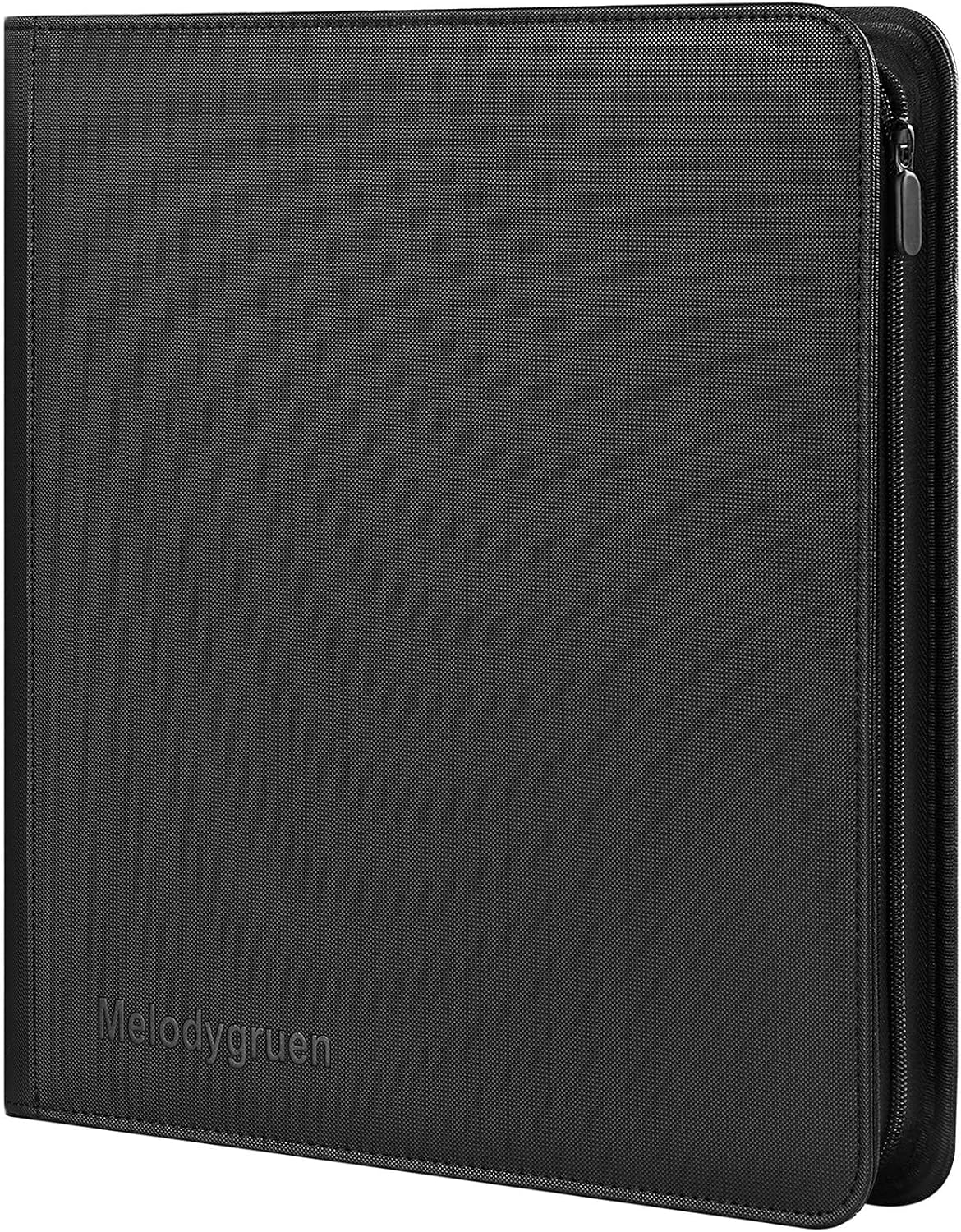 Trading Card Binder 12 Pocket, Fits 576 Baseball & Sports Cards | Ringless TCG Binder, 24 Side Loading Pages, Card Collection Binder for Standard Cards & Soft Penny Sleeves, with Gift Box