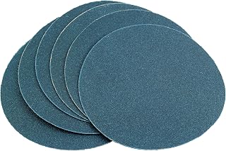 Karebac 6vdz120 6" 120 Grit Heavyweight Blue Zirconia Hook & Loop Discs (50 Pack)