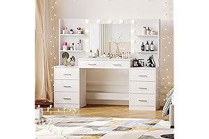 Irontar Multi-Storage Vanity Table