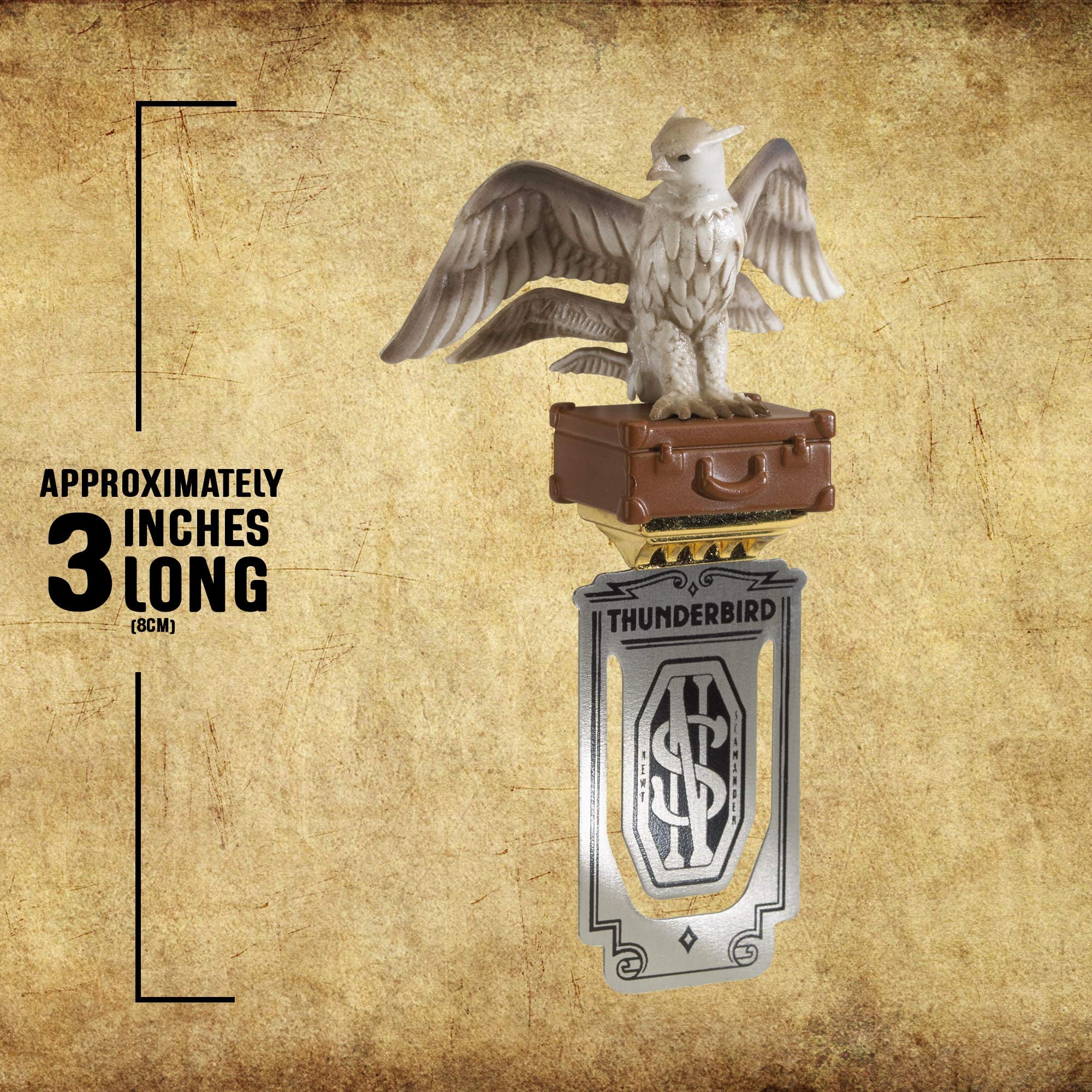 The Noble Collection Fantastic Beasts Bookmark Set, 3in (8cm) Set of 4 Detailed Bookmarks - Image 4
