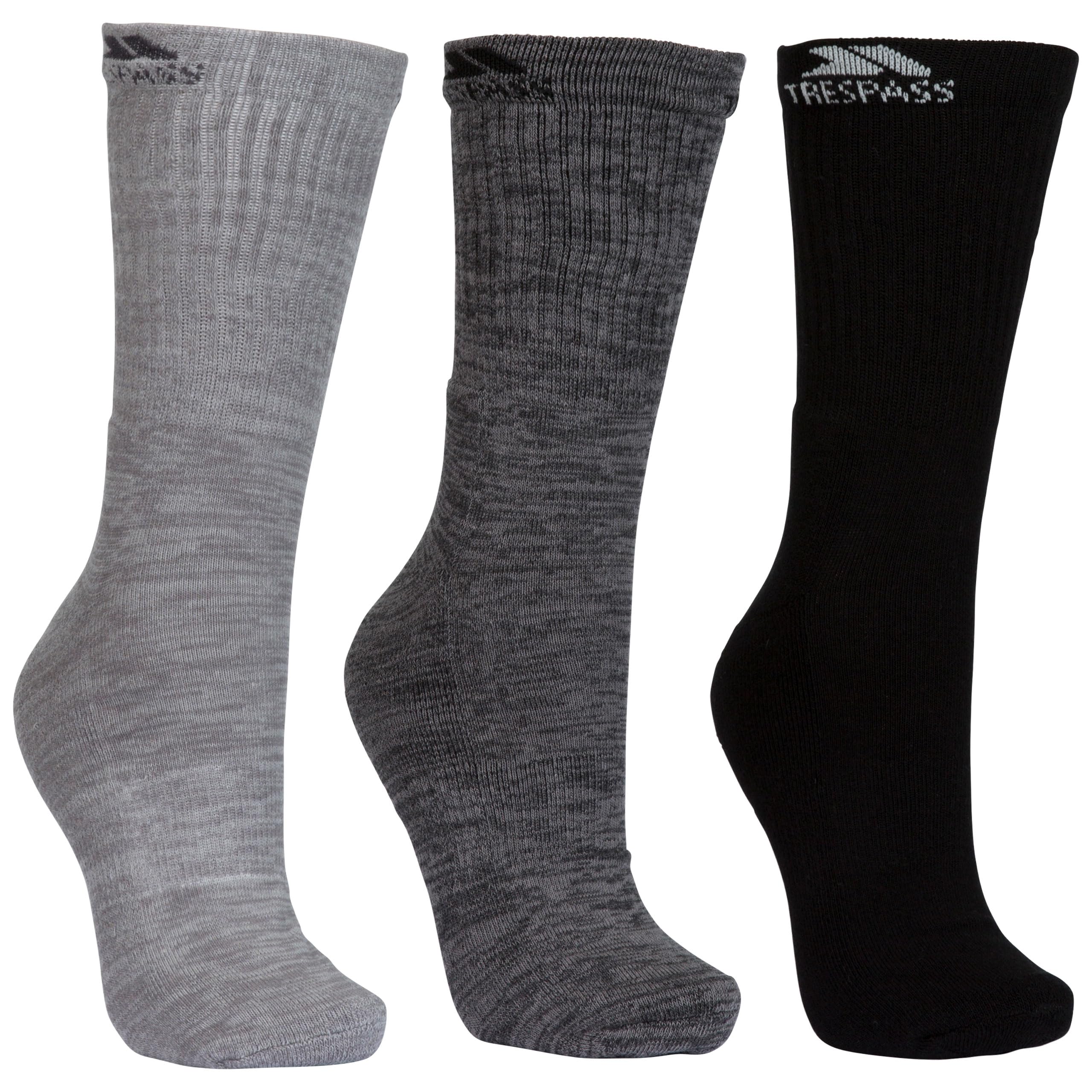 Trespass Men's 5045274567649 Men's walking socks, multicoloured, Talla Única, Multicolor, One Size