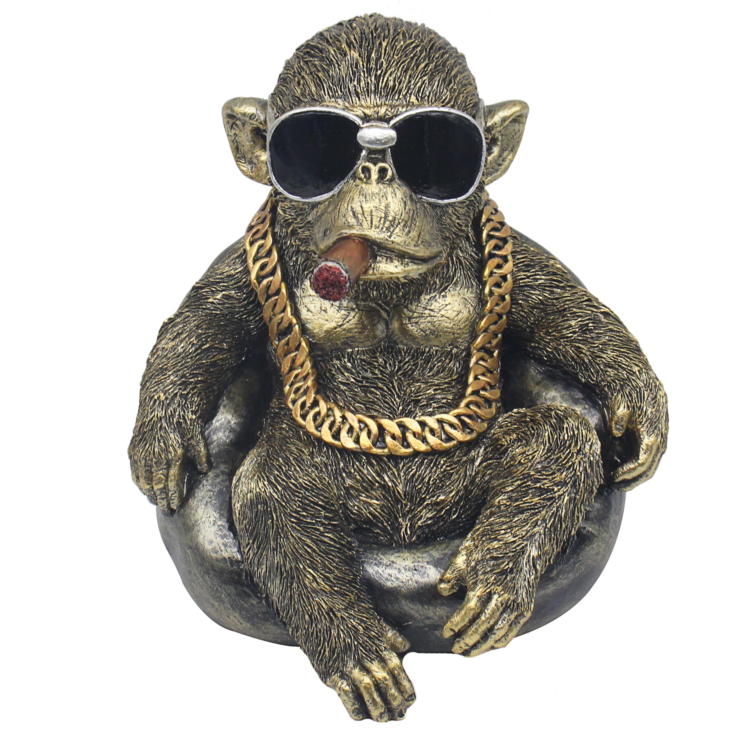 Lesser & Pavey Attitude Gorilla Chilling Decor Animal Figurine