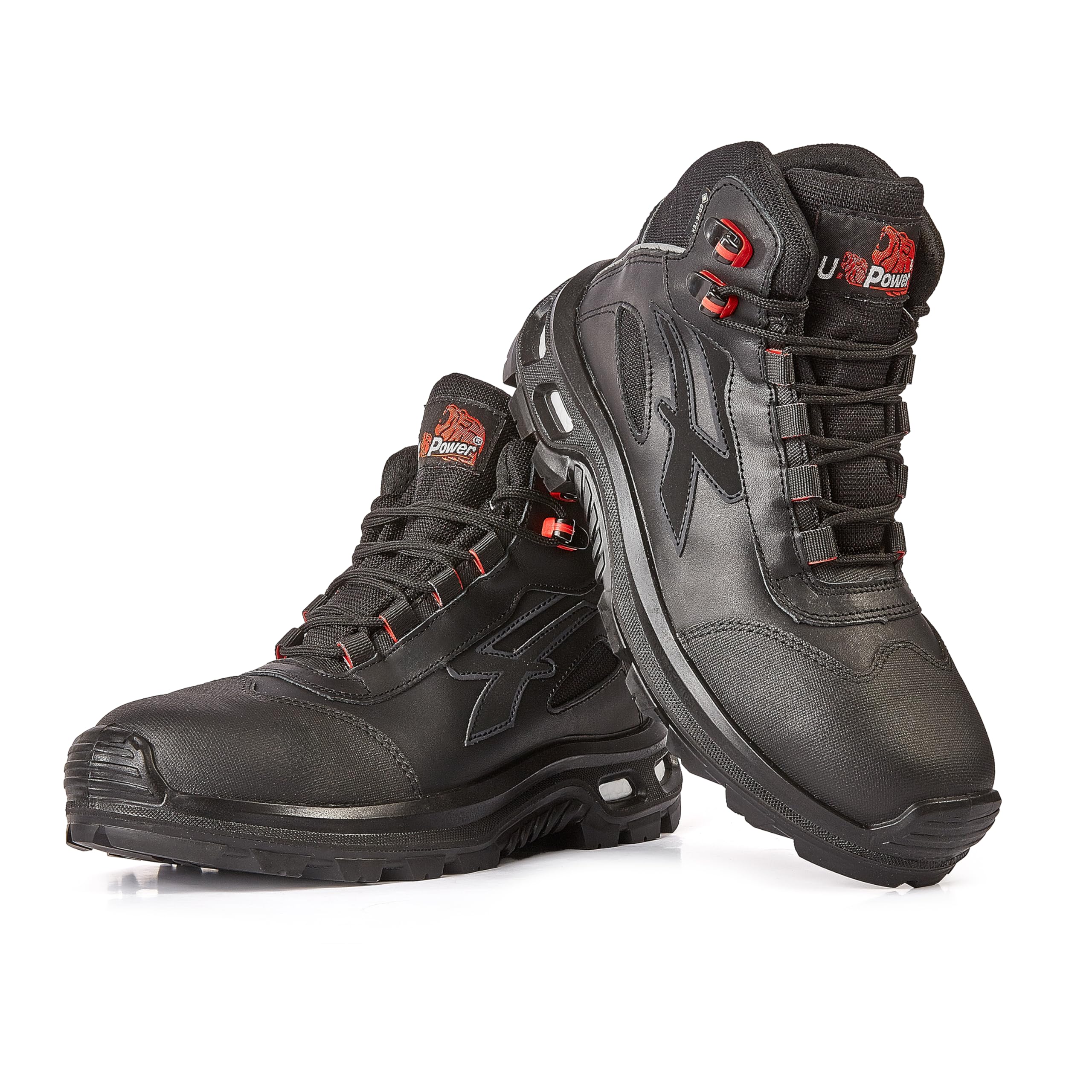 U-POWER - Fixed S3 Ci WR SRC - Scarpe - Wysoka, Czarny, 37 EU