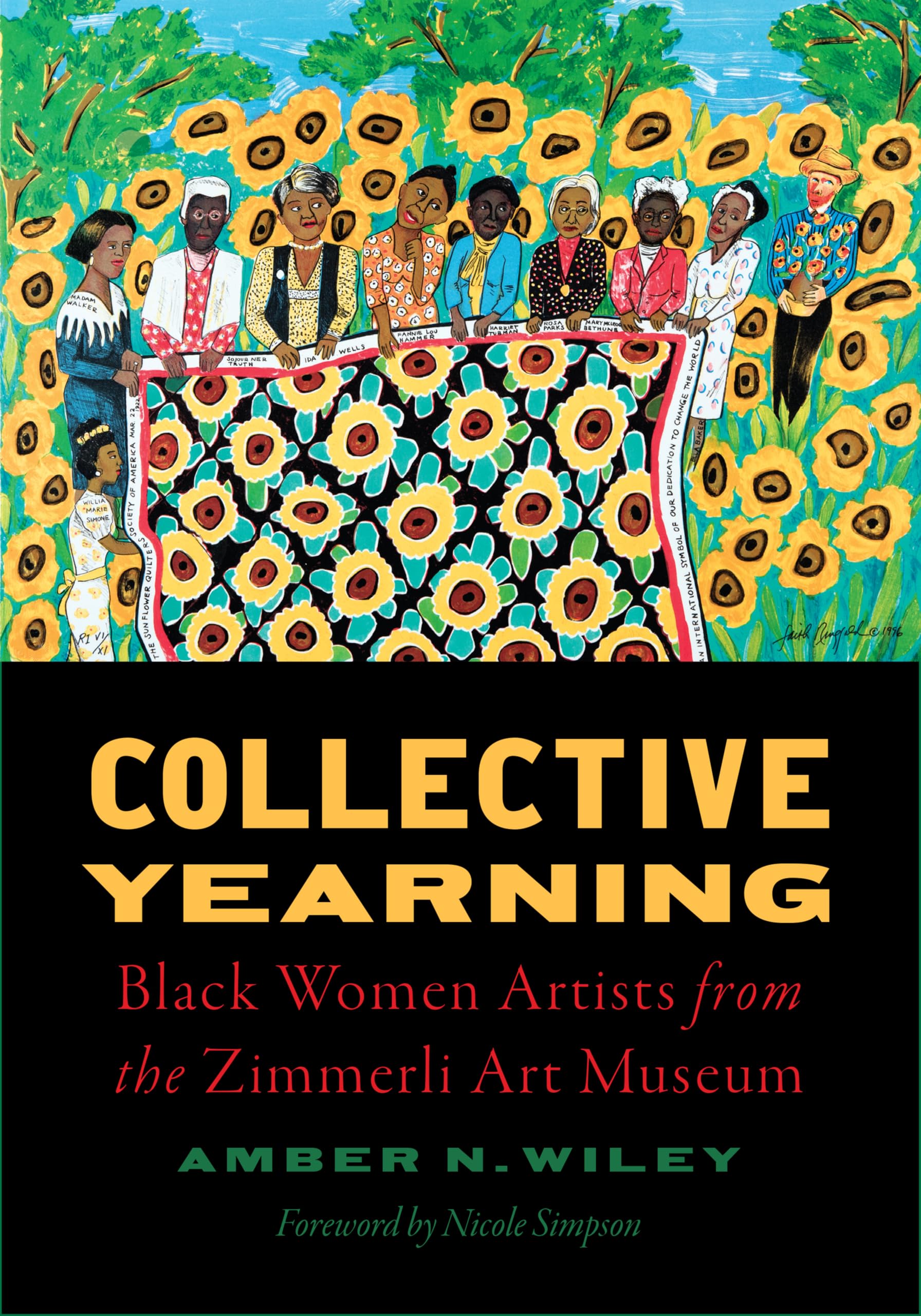 Black Women Artists beau livre d'art Collective Yearning pour salon design