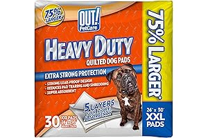OUT! Heavy Duty XXL Dog Pads: Stick to the Floor