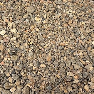 Natural Pea Gravel for Landscaping, Various Size Range, 3/8-1/4 Inch, Ri...