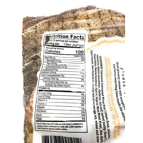 Nashoba Brook Bakery Sourdough Half Deli Loaf, 21 Oz 2