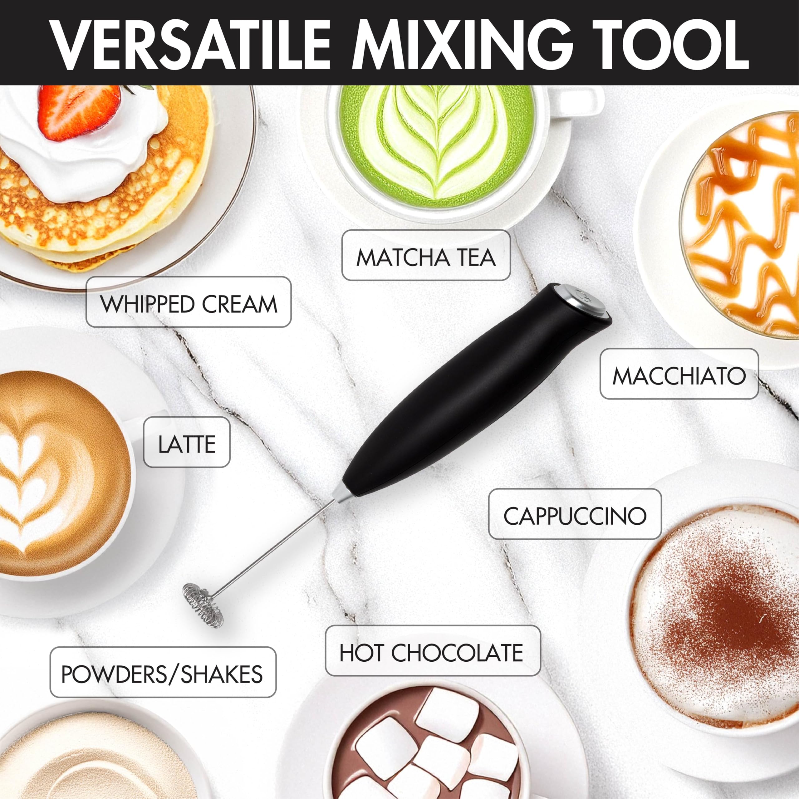 Amazon.com: Primula Handheld Electric Milk Frother, Powerful