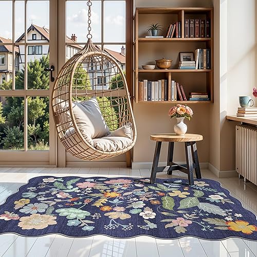 Miniatura 679 de Alfombra lavable para pasillo y de cocina, alfombra de entrada, vintage, suave para el suelo, alfombra antideslizante para interiores, para baño