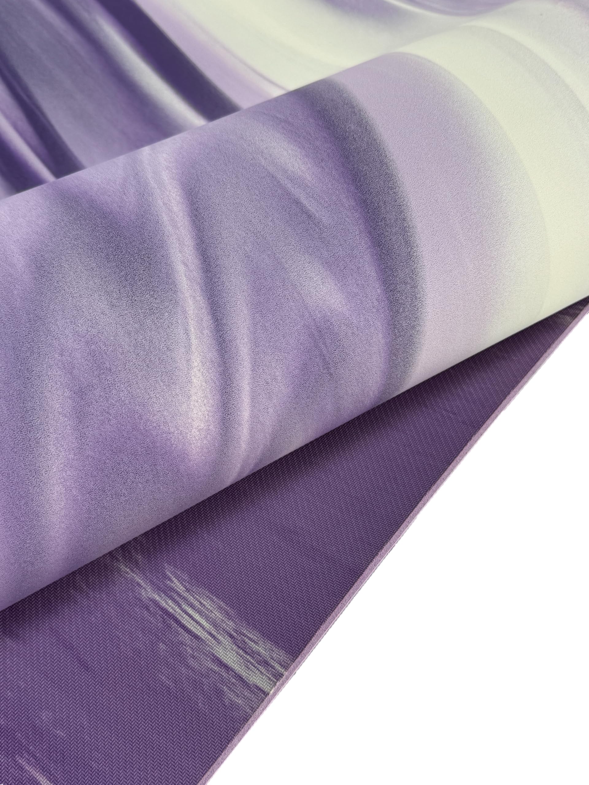 Esterilla de yoga de poliuretano y goma natural, gruesa, antideslizante, para mujeres y hombres, ideal para yoga, gimnasio, pilates, fitness.