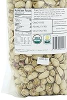 Vista 3 de Braga Organic Farms Pistachos crudos orgánicos de 2 lb. bolsa