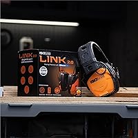 Vista 7 de ISOtunes LINK Bluetooth Earmuff – Ear Protection Headphones for Work, Mowing, & Construction, 25 NRR OSHA Approved Headphones