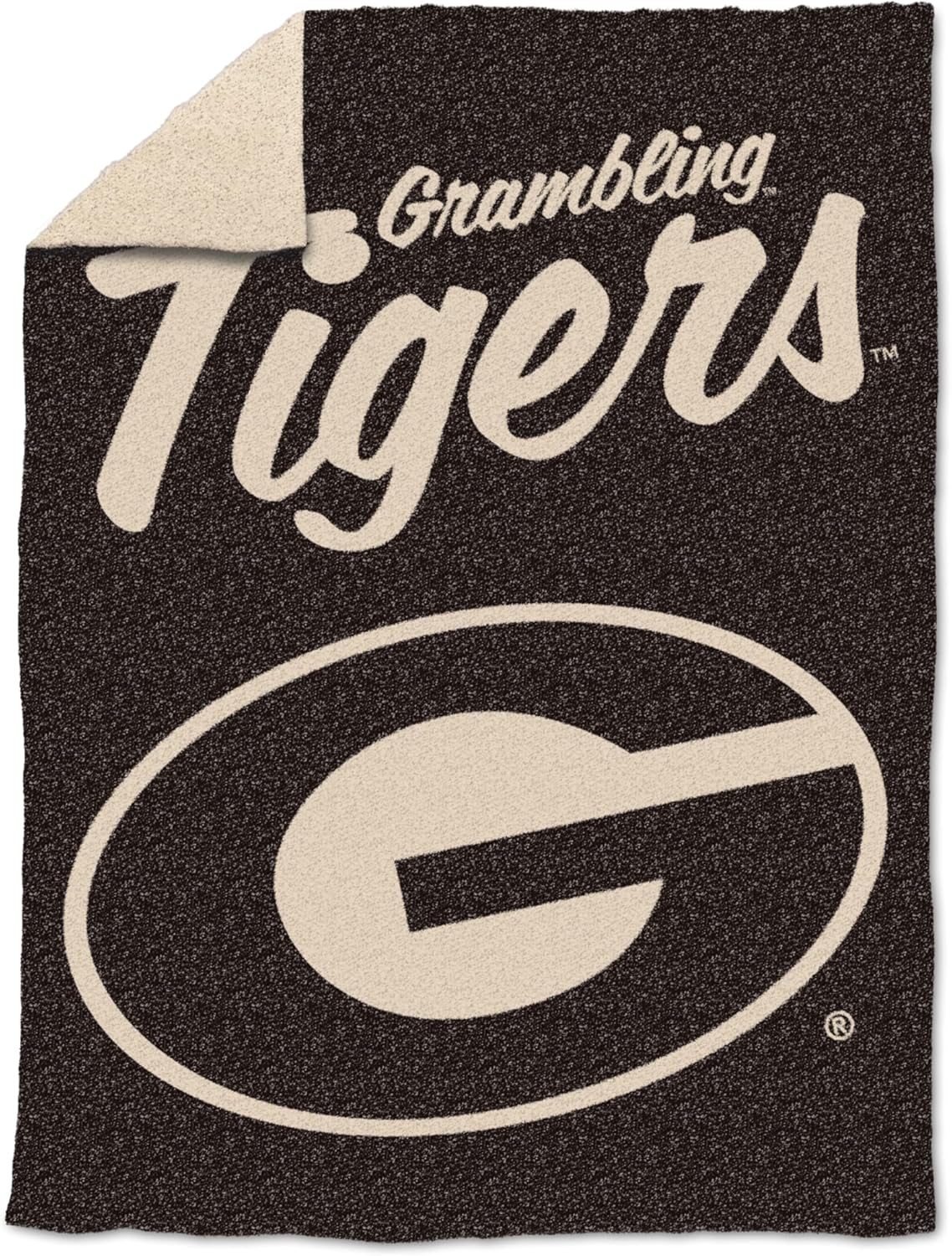 FANMATS HBCU XL Luxe Dreams Throw Blanket – 60" x 80" Size | Team Color & Reversible | Polyester Material