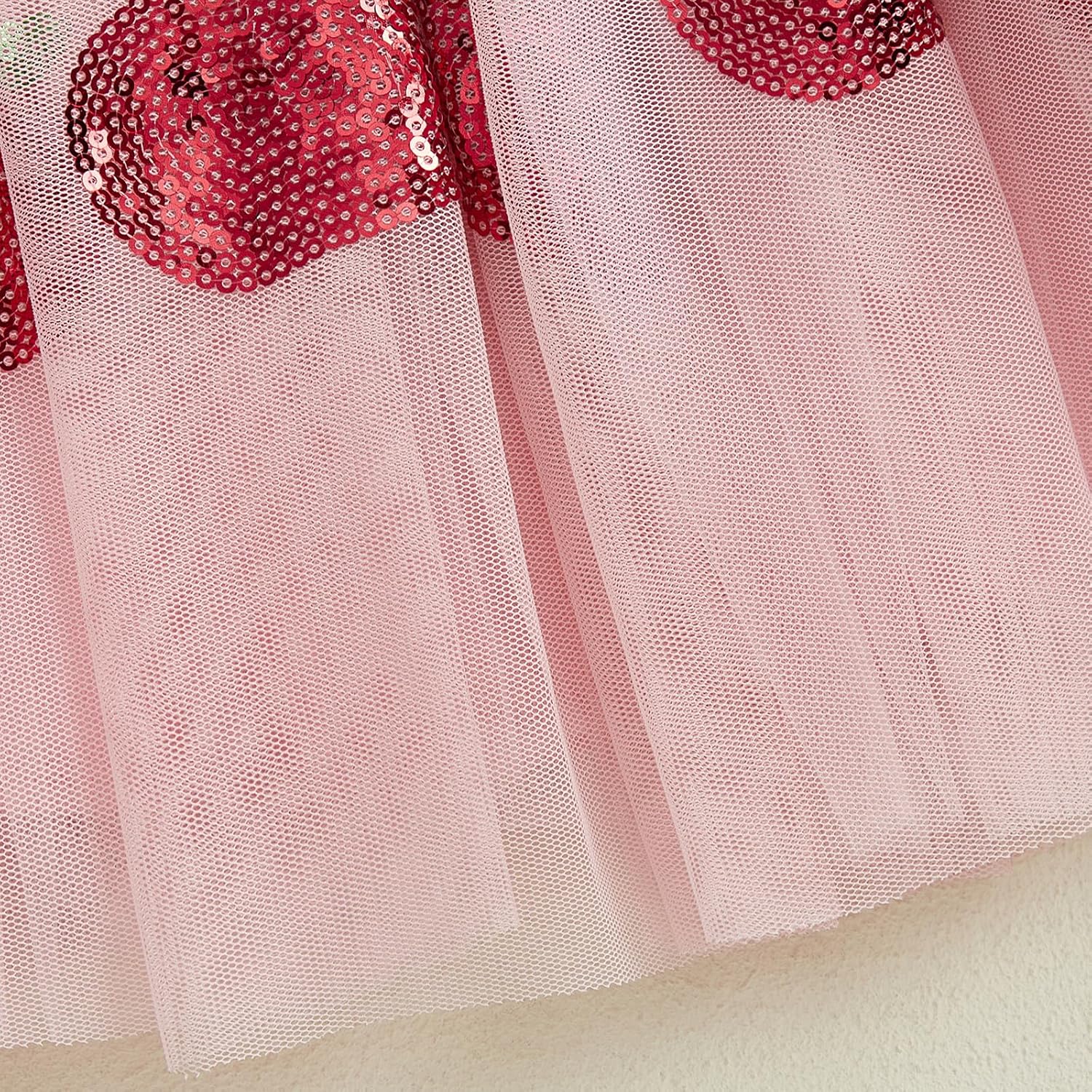 Toddler Baby Girl First Day of School Outfits Ruffle Apple Kindergarten Ribbed Knit Shirt + Tulle Tutu Skirt Set - Image 6