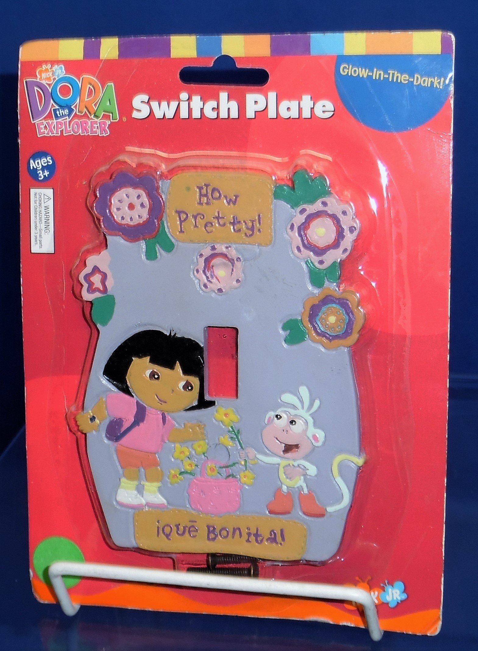 Nick Jr Dora the Explorer Glow-In-the-Dark Switch Plate