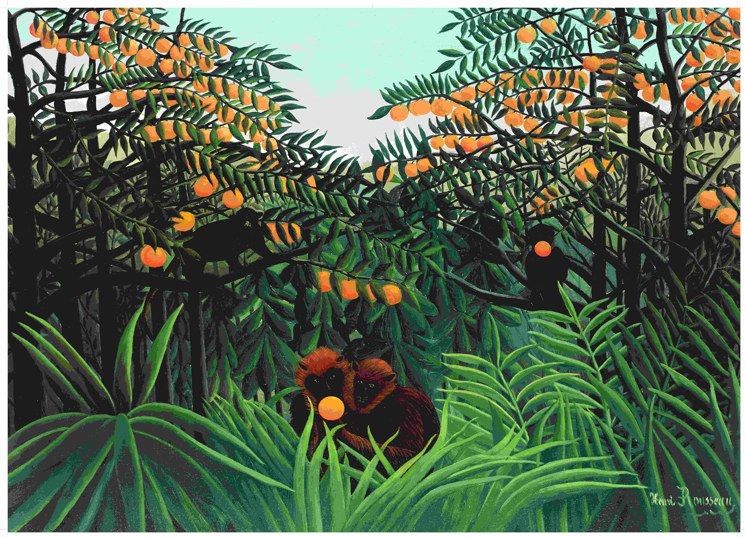 Puzzle Hazan. Douanier Rousseau