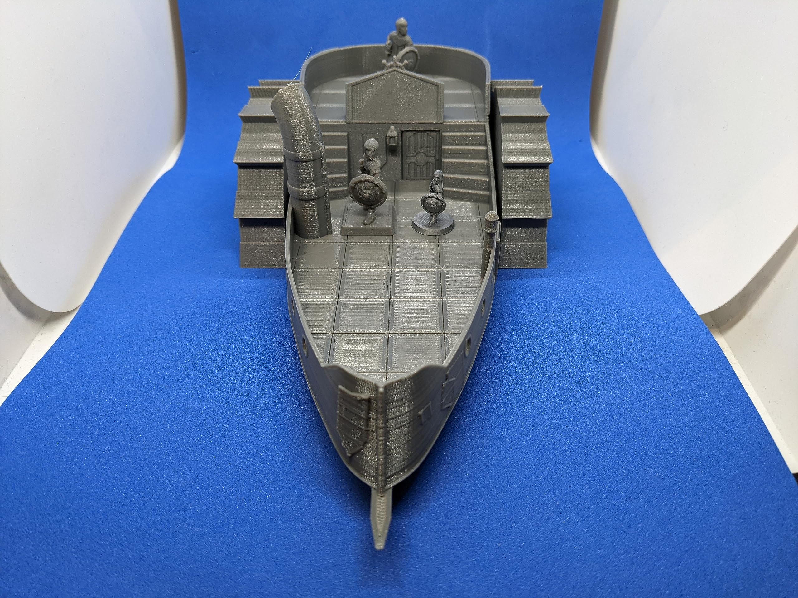Steam Boat Ship Fleet, Grey - Image 2