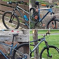 Vista 6 de FIFTY-FIFTY Guardabarros para Bicicleta de Montaña, Guardabarros MTB, Guardabarros de Bicicleta Compatible Delantero y Trasero, Compatible