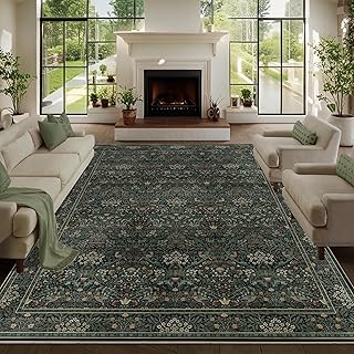 14 Boho Wedding Decoration Ideas with Natural and Relaxed Vibes 23 8x10 Floral Washable Area Rug for Living Room, Vintage Boho Rug for Bedr...