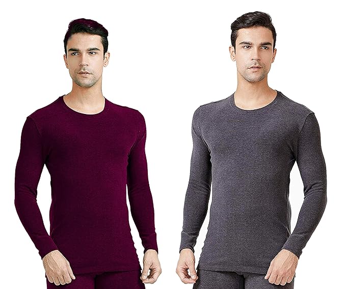 Buy Fashnest Men’s Thermal Wear Top (Upper) Pack of 2 (80 CM (M Size