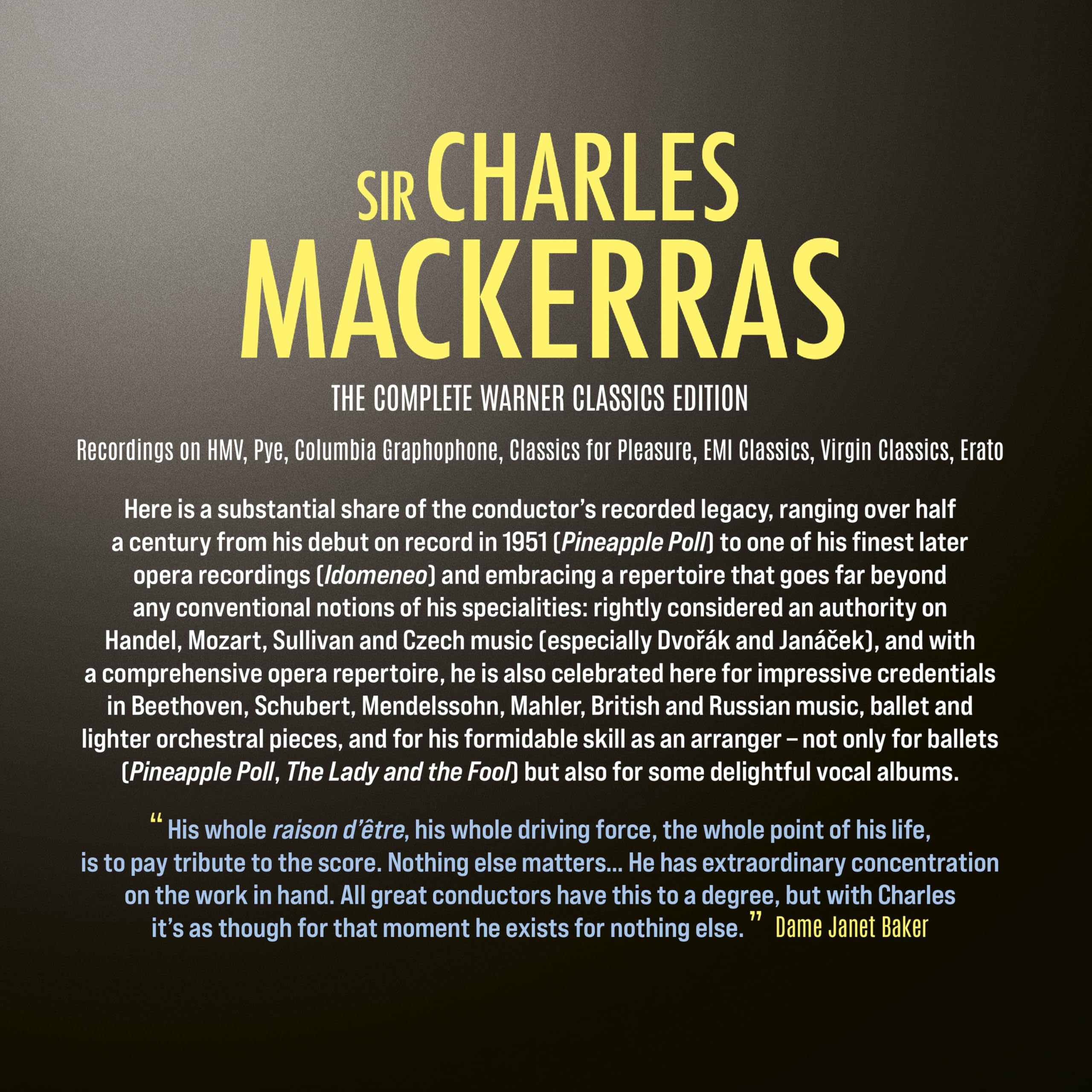 The Complete Warner Classics Édition