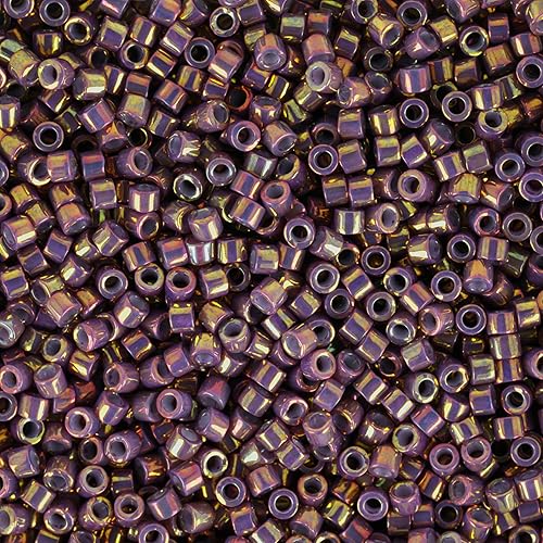 Miniatura 9 de Miyuki DB-411 - Cuenta de semilla de oro galvanizado 025oz 110 pulgadas