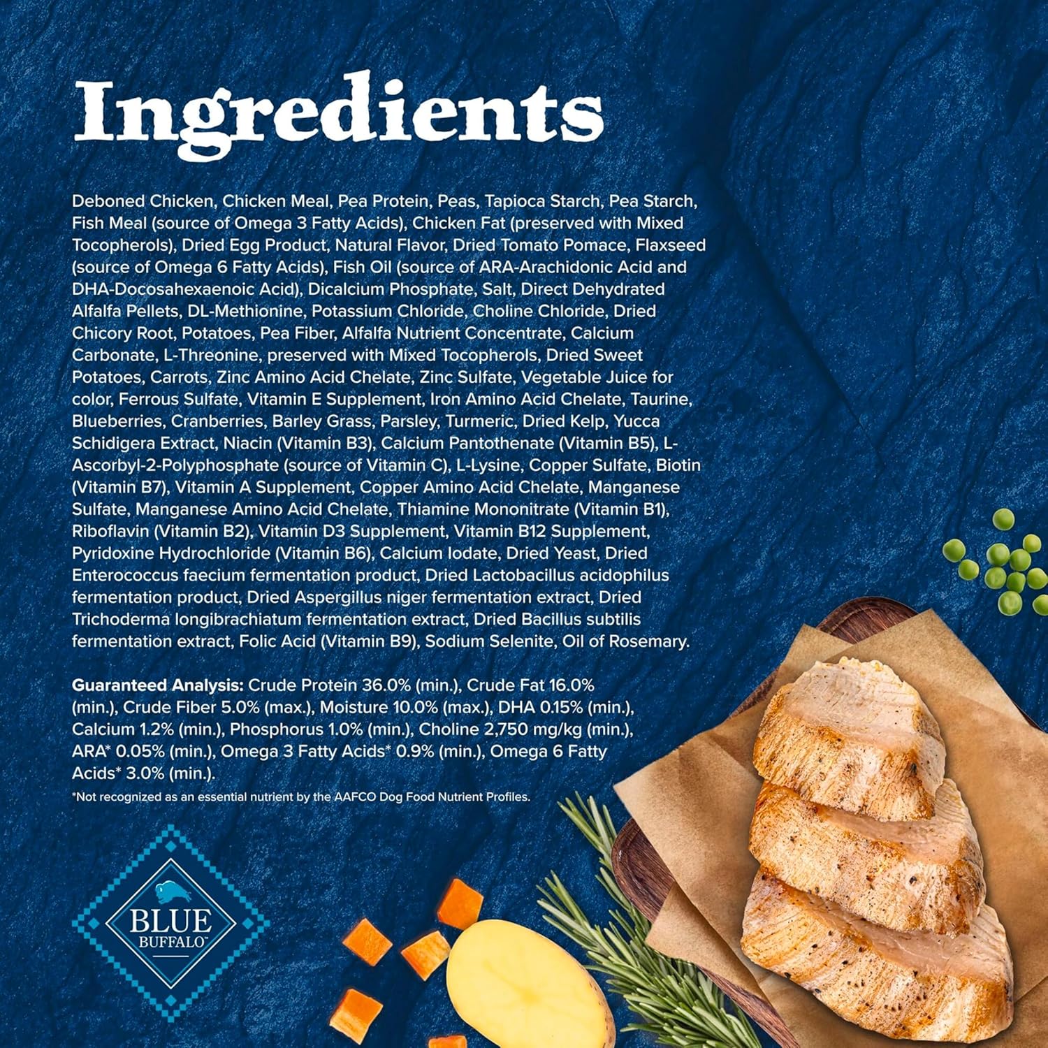 Blue Buffalo Wilderness Puppy High-Protein Dry Dog Food with Real Chicken, Grain-Free, Made in The USA with Natural Ingredients, Chicken, 13-lb. Bag