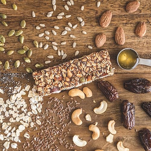 Miniatura 4 de BAR-U-EAT Barras de granola (Try Em' All, 12) Limpias, Sostenibles, Energéticas, Sin gluten, Sin Soja, Sin Lácteos - Sin Aceite - Sin Conservantes -