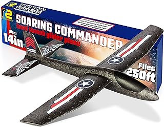 Foam Airplanes For Kids: Airplane Toy Glider Plane With Easy Glide Design Styrofoam Air Planes for Kids. Toy Airplane Gliders Outdoor Toys for Boys & Girls All Ages. Gifts for 4 5 6 7 8 9 10 Year Old