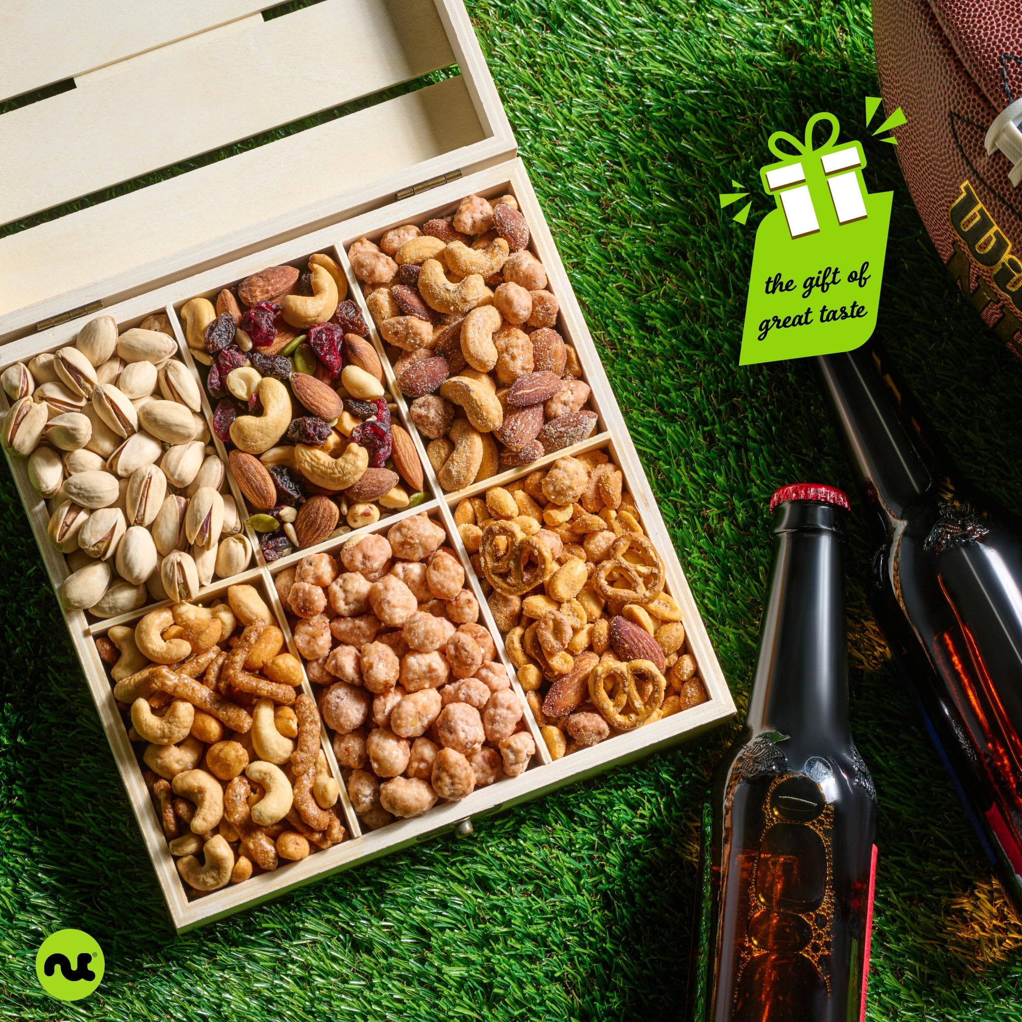 Amazon.com: NUT CRAVINGS - Mixed Nuts Gift Basket in Reusable