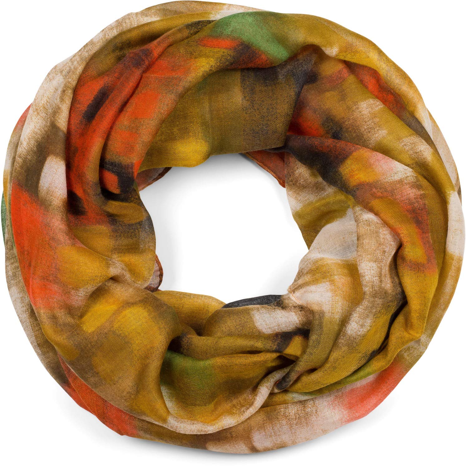 Écharpe En Boucle Pour Femmes Avec Motif De Cerf Et Division