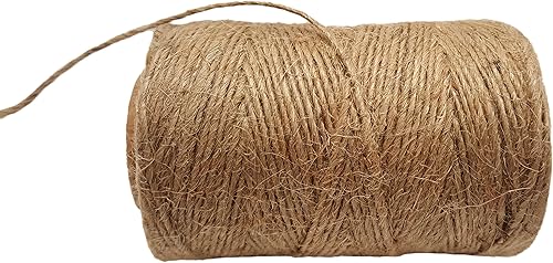 Miniatura 2 de Juego de 4 carretes de cuerda multiusos de jardín 100% yute. 300 pies por carrete. (4)