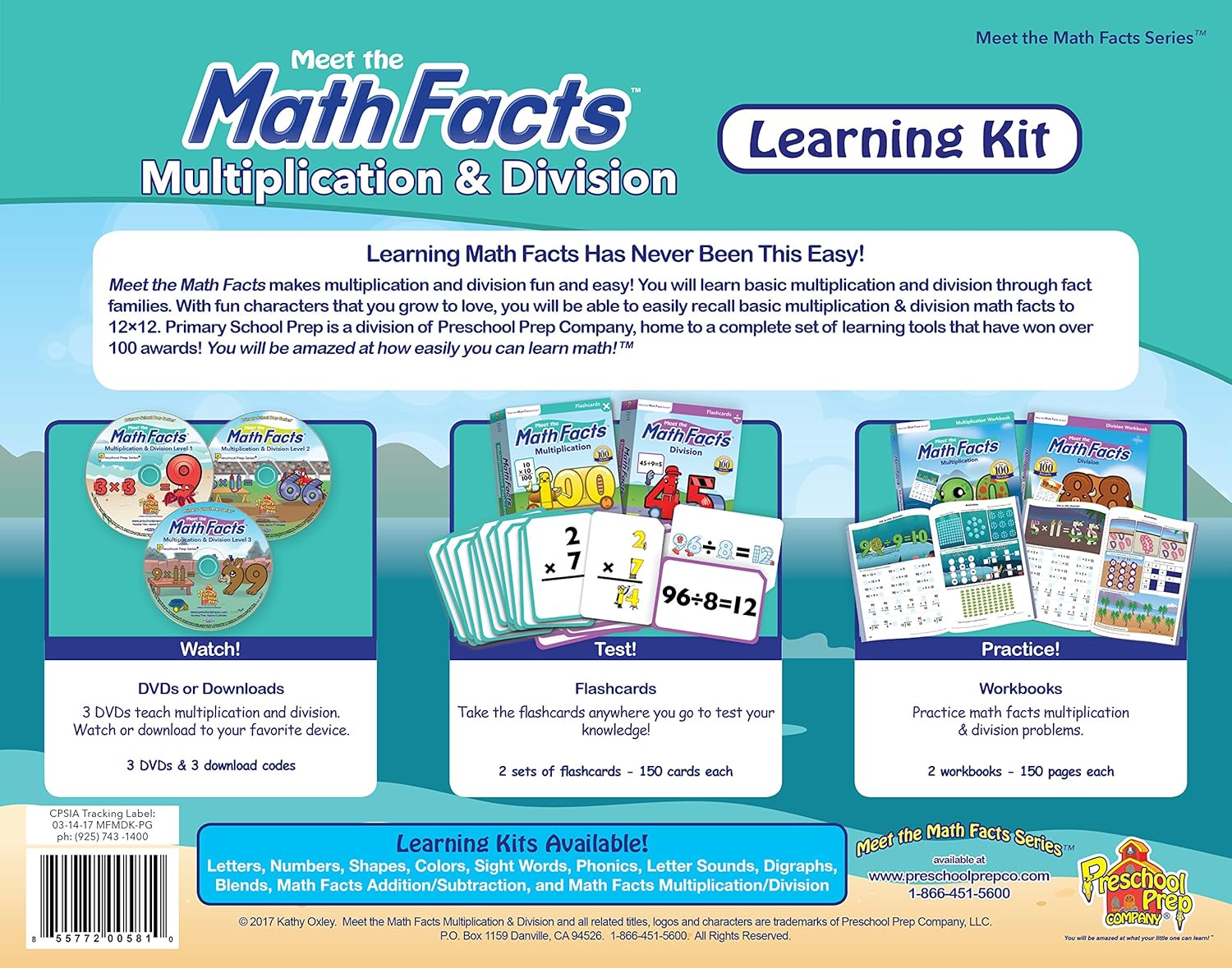 Meet the Math Facts Multiplication & Division Learning Kit - Image 2