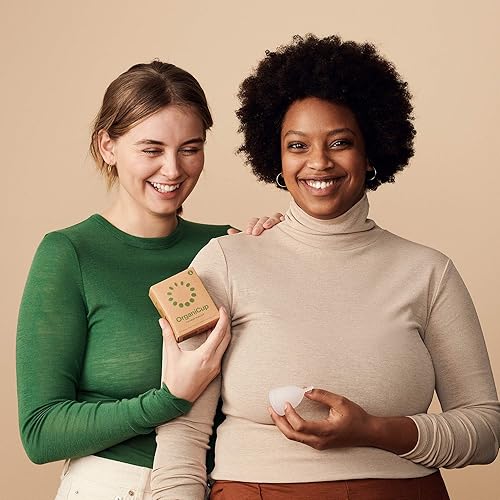 Miniatura 8 de OrganiCup Copa menstrual  Tamaño Mini  Respetuoso del medio ambiente Solución de período reutilizable  Superior a almohadillas y tampones  Adecuado