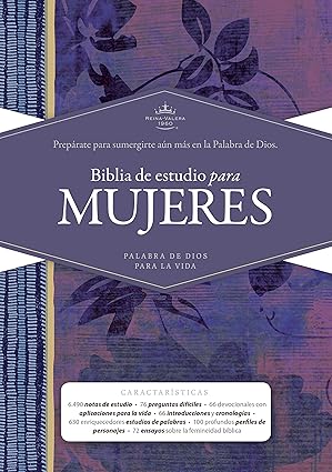Biblia de Estudio para Mujeres RVR 1960, Tapa Dura