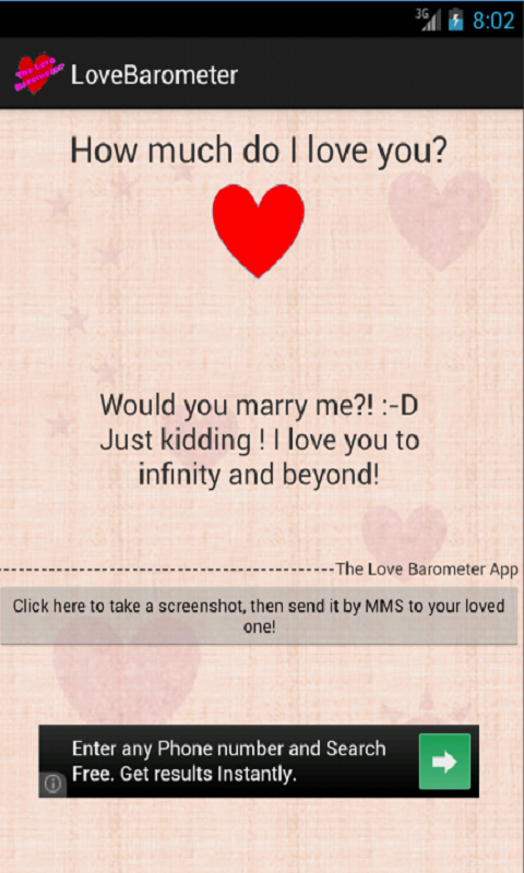 The Love Barometer - App on Amazon Appstore