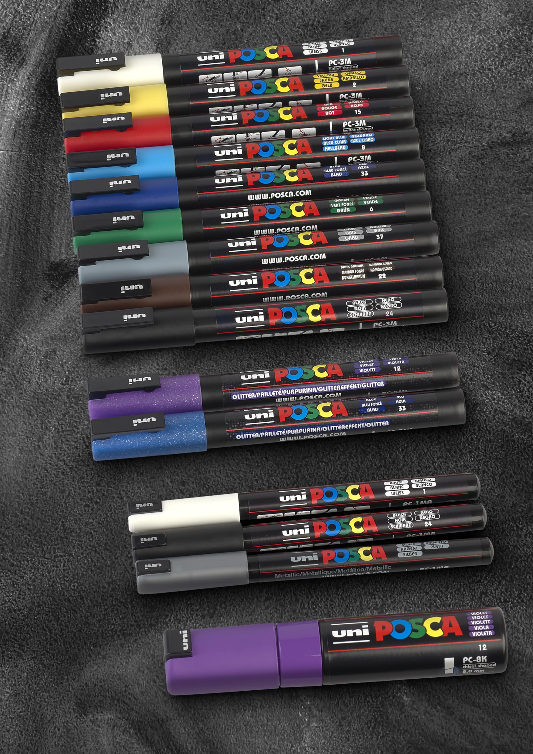 Faber-Castell Uni-ball 186830 POSCA Marker Set Of 20 With Instructions For 3 Graffiti Characters - View #9