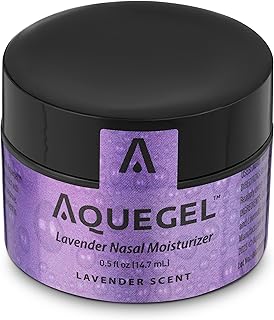Nasal Moisturizer+Lavender (Sleep Easy), 12-Hour Nasal Dryness Relief, Water Based Nose Gel, Oxygen Therapy