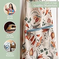 Vista 434 de Maison d' Hermine Delantal 100% de algodón para mujeres con bolsillo de cocina delantal de chef para hombres, decoración de Pascua