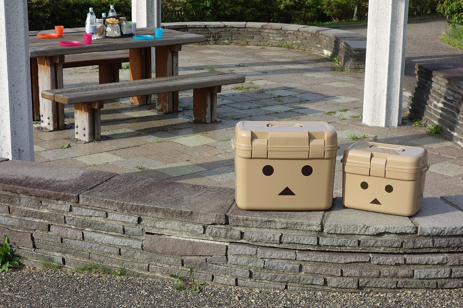 JEJ Astage Cooler Box, 13L, Made in Japan, Danbo Forest Crew #13, Polypropylene (PP), 15 x 10.2 x 10.6 in