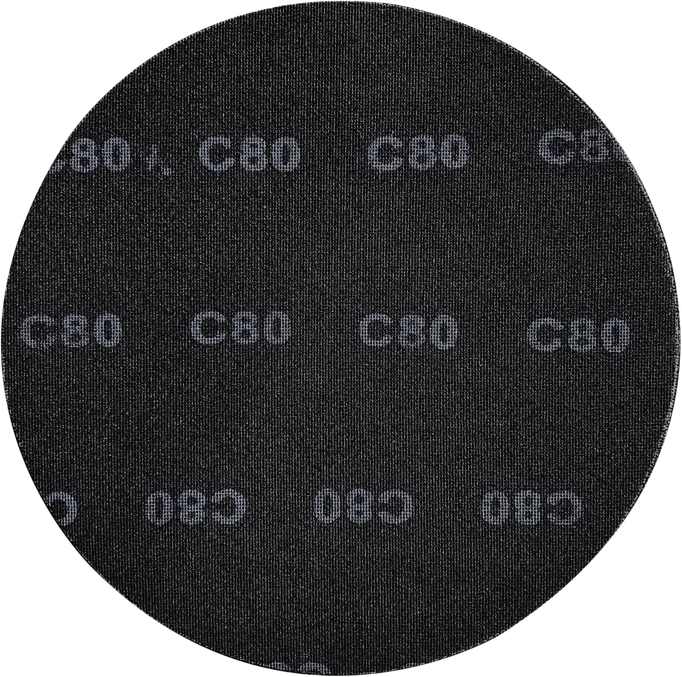 - 9” Sanding Screen Discs, Black Silicon Carbide Mesh Floor Sanding Screen for Wood Floors, Epoxy Maintenance, 80 Grit, 10-Pack