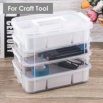 Amazon.com: CraftGenes Craft Organizers and Storage, 11QT 4