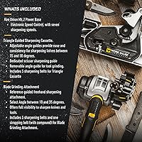 Vista 8 de Work Sharp Ken Onion Edition - Afilador de cuchillos y herramientas Elite Mk2 - Sistema de afilado de cuchillos ajustable con accesorio