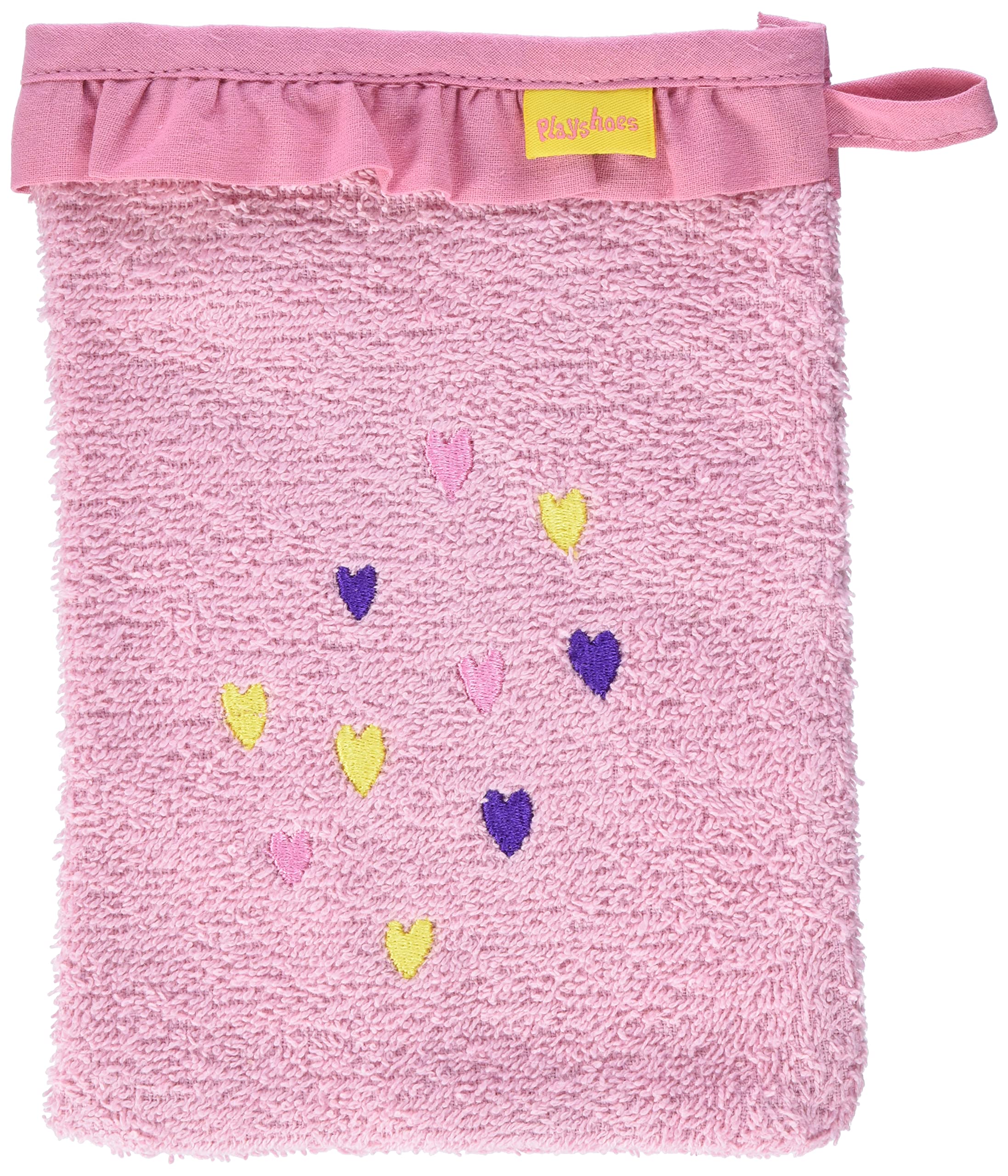 Playshoes Rizo Guante de baño, Rosa Unicornio, Talla única para Niñas