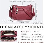 Crossbody Purse for Women Ladies Soft PU Leather Shoulder Bag Medium Roomy Handbag Fashion Tote Top Handle Satchel